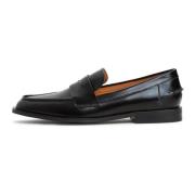 Blokhak loafers - Zwart Cesare Gaspari , Black , Dames