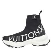 Pre-owned Fabric sneakers Louis Vuitton Vintage , Black , Dames