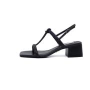 Flat Sandals Steve Madden , Black , Dames