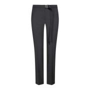 Luxe Wollen Broek Brunello Cucinelli , Gray , Dames