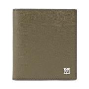 Army Green Bifold Wallet MCM , Green , Heren