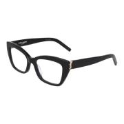 Cat-eye Acetaat Bril SL M117 Saint Laurent , Black , Unisex