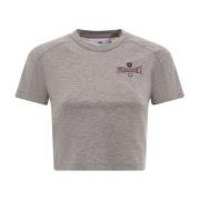 Grijze T-shirts en Polos Chiara Ferragni Collection , Gray , Dames