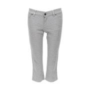 Pre-owned Cotton bottoms Gucci Vintage , Gray , Dames