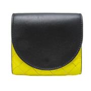 Pre-owned Leather wallets Bottega Veneta Vintage , Black , Dames