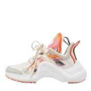 Pre-owned Leather sneakers Louis Vuitton Vintage , Multicolor , Dames