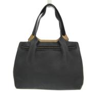 Pre-owned Leather totes Salvatore Ferragamo Pre-owned , Black , Dames