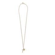 Kruis Wapenschild Ketting Emanuele Bicocchi , Yellow , Dames