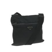 Pre-owned Nylon prada-bags Prada Vintage , Black , Dames