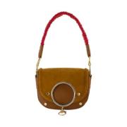 Pre-owned Leather shoulder-bags Chloé Pre-owned , Brown , Dames