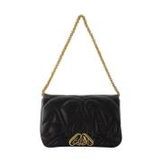Pre-owned Leather shoulder-bags Alexander McQueen Pre-owned , Black , ...