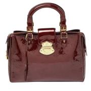 Pre-owned Leather louis-vuitton-bags Louis Vuitton Vintage , Red , Dam...