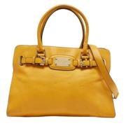 Pre-owned Leather handbags Michael Kors Pre-owned , Yellow , Dames