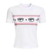 Stijlvolle T-shirts en Polos Chiara Ferragni Collection , White , Dame...
