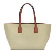 Pre-owned Canvas totes Loewe Pre-owned , Beige , Dames