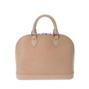 Pre-owned Leather louis-vuitton-bags Louis Vuitton Vintage , Beige , D...