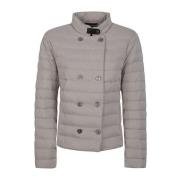 Gewatteerd donsjack Parel Grijs Moorer , Gray , Dames