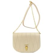 Pre-owned Leather shoulder-bags Bally Pre-owned , Beige , Dames