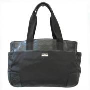 Pre-owned Fabric totes Gucci Vintage , Black , Dames