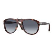 Heren Zonnebril Acetaat Kristal Samenstelling Persol , Brown , Heren