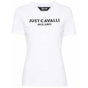 Stijlvolle T-shirts en Polos Just Cavalli , White , Dames