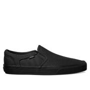 Zwarte Canvas Sneakers Vans , Black , Heren