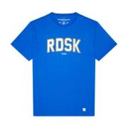 Bedrukt Logo T-shirt - Blauw Redskins , Blue , Heren
