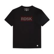 3D-geprint logo T-shirt - Zwart Redskins , Black , Heren