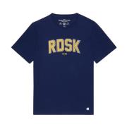 Bedrukt Logo T-shirt - Blauw Redskins , Blue , Heren