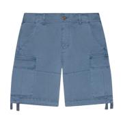 Comfortabele Bermuda Shorts - Blauw Redskins , Blue , Heren