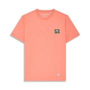 Bedrukt Logo T-shirt - Rozen Redskins , Pink , Heren