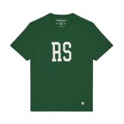 Bedrukt Logo T-shirt - Groen Redskins , Green , Heren