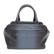Pre-owned Leather handbags Bottega Veneta Vintage , Blue , Dames