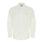 Witte Poplin Shirt Samenwerking Junya Watanabe , White , Heren