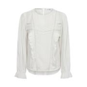 Sunaricc Blouse Co'Couture , White , Dames
