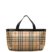 Pre-owned Canvas handbags Burberry Vintage , Multicolor , Dames