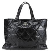 Pre-owned Fabric totes Chanel Vintage , Black , Dames