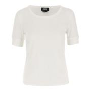 Katoenen Crew Neck T-shirt Wit A.p.c. , White , Dames