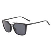 Ck18532S-001 Zonnebril Zwart Grijs Calvin Klein , Black , Unisex