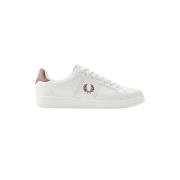 Leren Tennisschoenen Fred Perry , White , Heren