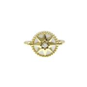 Pre-owned Yellow Gold rings Dior Vintage , Yellow , Dames