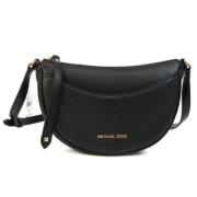 Pre-owned Leather shoulder-bags Michael Kors Pre-owned , Black , Dames