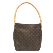 Pre-owned Fabric louis-vuitton-bags Louis Vuitton Vintage , Brown , Da...