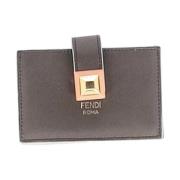 Pre-owned Leather wallets Fendi Vintage , Brown , Dames