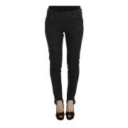 Blauwe Slim Fit Denim Jeans Ermanno Scervino , Blue , Dames