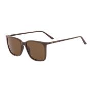 Bruin Donkere Zonnebril Ck18534S-201 Calvin Klein , Brown , Unisex