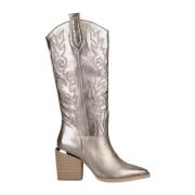 Dames Cowboy Boot Hiel Alma EN Pena , Yellow , Dames