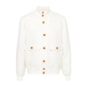 Witte Jassen voor Mannen Ss24 Brunello Cucinelli , White , Heren