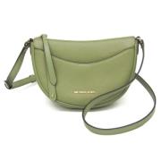 Pre-owned Leather shoulder-bags Michael Kors Pre-owned , Green , Dames