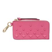 Pre-owned Leather wallets Jimmy Choo Pre-owned , Pink , Dames